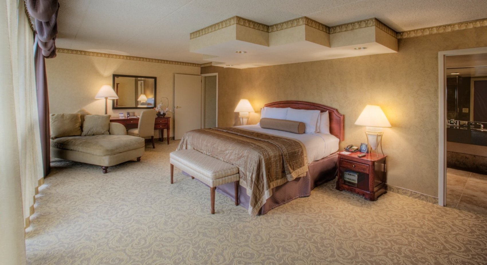 Hotelzimmer nach der Reinigung durch MDS Hotelservice