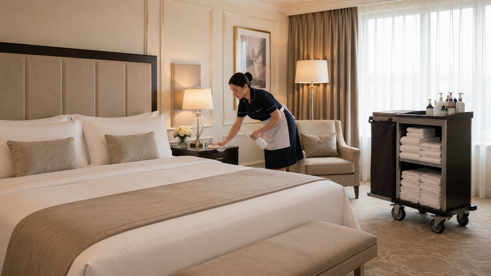 Zimmerreinigung München – Reinigung im Hotelzimmer